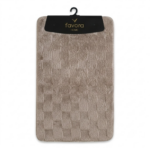 Favora Home Vizon Peluş Banyo Paspas Takımı Kaymaz Taban Klozet Seti 100x60 - Görsel 2